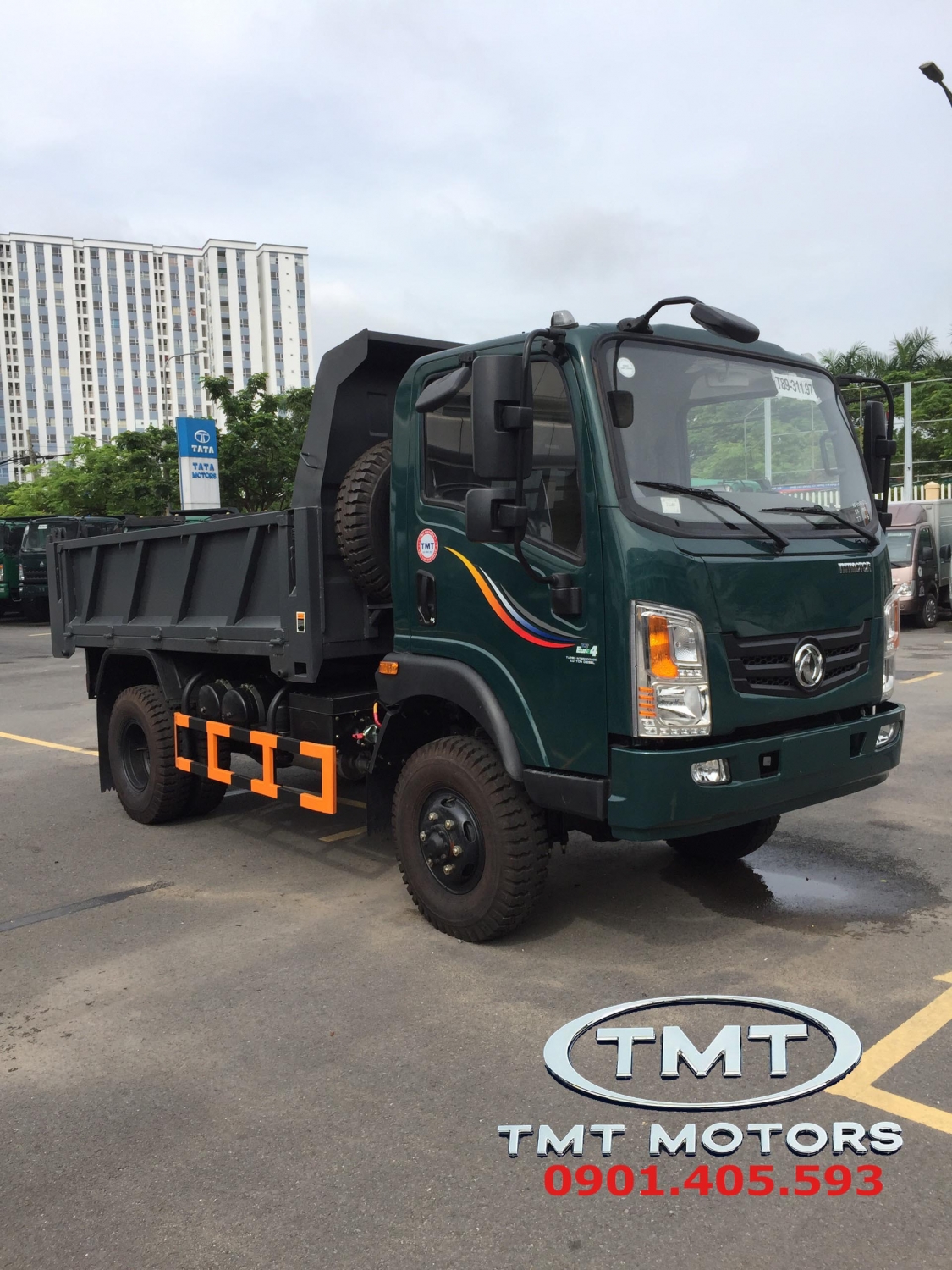 Xe Ben TMT 2 Cầu 5Tấn