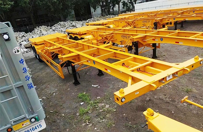 MOOC XƯƠNG 40 FEET 2 TRỤC CIMC