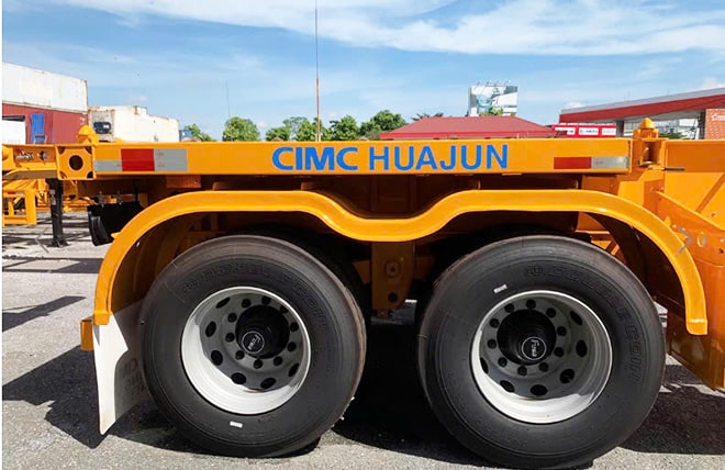 MOOC XƯƠNG 40 FEET 2 TRỤC CIMC