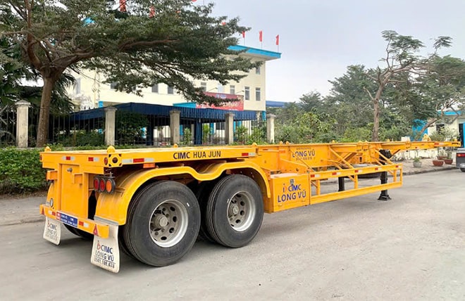 MOOC XƯƠNG 40 FEET 2 TRỤC CIMC