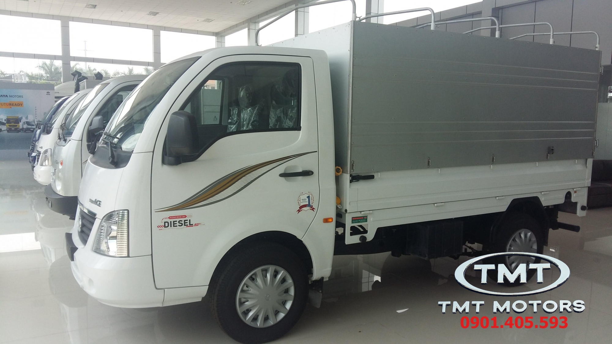 Xe Tải Tata 1T2 Mui Bạt Euro 4