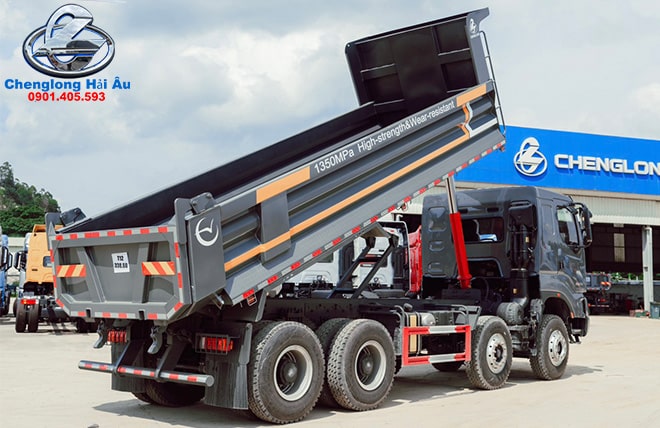 Hình 5: Xe Tải Ben CHENGLONG 350HP - Cầu Dầu