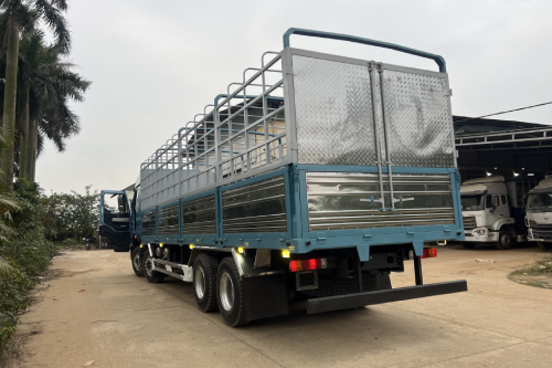 Thông số tổng thể XE TẢI THÙNG CHENGLONG 8x4 360HP tai thung chenglong 360hp